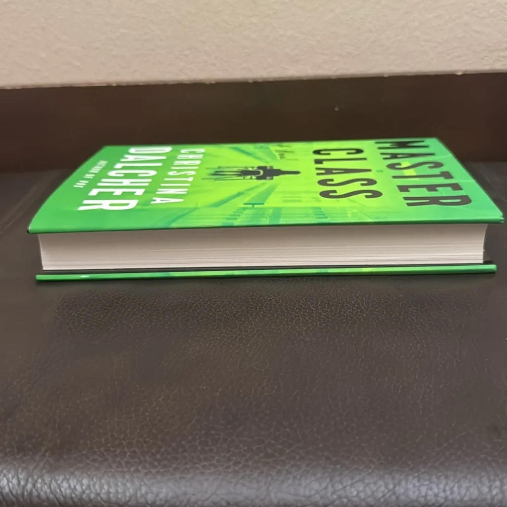 “Master Class” Hardcover Novel by Author Christina Dalcher